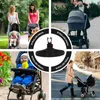 Kinderwagenteile Kinderpedal Babywagen Fußstützenzubehör Fußverlängerung Kunststoffstütze