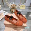 Parijs Luxe ontwerper Zwarte Ballet Flats Schoenen Dames merken Gewatteerde Echte Ronde Neus Dameskleding Schoenen