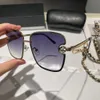 Top luxe designer zonnebril polaroid lens ontwerper dames heren bril senior frame vintage metalen brillen