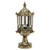 Utomhusvägglampor Retro Garden Light Porch Lamp Post Lantern Pillar Walkway Lighting Balkong Aisle Lights Decoration Yard Patio275J