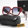 Lyxdesigner solglasögon för män kvinnor glasögon uv skydd mode solglasögon bokstav avslappnade glasögon strandresor måste ha mycket bra K85S01
