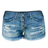 Women's Jeans Bottoms For Female Pants Ladies Denim Shorts Sexy Casual Womens Hole Fashion Pocket Girls