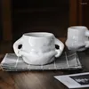 Tazze Pizzico di pancia Caffè Tazze Kawaii Ceramica Forma del corpo umano Pot Personalità Simpatica tazza d'acqua Regali di compleanno