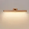 Eitelkeit Lichter Holz Spiegel Front Füll Licht LED Nacht Tragbare Mobile Wiederaufladbare Magnetische Wand Lampe Schlafzimmer Nachttisch282N