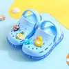 Sandalen Zomer Voor Meisjes Kinderen Baby Jongens Cartoon Platte Hak Effen Zachte Slippers Kindertuinschoenen