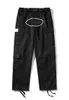 Men's Pants Designers Cargo Harajuku Casual Loose Straight Wide Leg Trouser Streetwear Y2K Pant Retro Street Trend Overalls