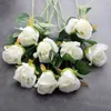 Pojedyncze Snow Mountain Rose Artificial Flower Walentynki Decor Decor Decoration Buquet Wedding Hotel Układ 240131