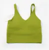 LUwomen-785 Yoga Women's Sports Bra Fitness Tube Top Gym Running Workout Crop Top Female Shockproof Breathable Bra