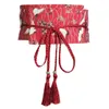 Ремни с кисточками, тканевый широкий пояс в стиле ретро, вышитый в китайском стиле Ханфу, поясной корсет, декоративный корсет для девочек