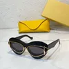 Sunglasses 2024 Cat Eye For Womens Fashion Super Large Frame Street Po Top Of The Line Original