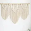 Tapeçarias Macrame Suspensão de parede -Boho Tapeçaria Decoração Arte-Chique Boêmio Decoração tecida artesanal