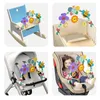 Baby Stroller Arch Arch Toy Infant Travel Car Foteal Montessori Toys Crib Akcesorium grzechotki Born Sensory Toys Mobile Pram Activity 240129