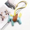 Keychains Mode kleine Pegasus süßer Engel Pony Quasten Charme Anhänger Auto Bag Schmuck Geschenke Schlüsselbund Großhandel Großhandel