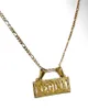 Colar de nome personalizado para mulheres 18k banhado a ouro jóias de aço inoxidável personalizado pingente jóias presentes para ela 240119