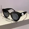 Sunglasses Fashion Vintage Oversized Cat Eye Women For Female Sun Glasses Punk Shades Designer Sexy Lady Eyeglasses