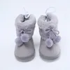 First Walkers Baywell Winter Herbst Baby Mädchen Pelz Schneestiefel Kleinkind Jungen Warme Schuhe Gemütliche Kleinkind Weiche Sohle 0-15 Monate