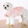 Psa odzież luksusowe ubrania moda Puppy spódnica koronka Chihuahua York shihtzu pomeranian pudle małe psy ubrania elegancka sukienka dla zwierząt domowych