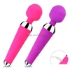 Masseurs de jambes Toy Masr USB Microphone rechargeable G-Spot Vibromasseur étanche double vibration pour les femmes Adt Produit 4 Drop Livraison Hea Dhi8G