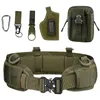 Ceintures militaire tactique ceinture réglable travail en plein air hommes Molle bataille armée Combat CS Airsoft chasse Paintball taille rembourrée