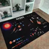 Tapis de système solaire, tapis d'espace extérieur, tapis de zone de jeu pour enfants garçons, chambre à coucher, salle de classe, salon, dortoir, tapis décoratif extérieur 240131