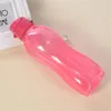 ウォーターボトルポータブルプラスチックカップ大容量キャンプスポーツソリッドカラー屋外ボトル800ml 1100ml