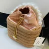 Totes Mini Bucket Evening Party Bag dla kobiet luksusowych projektantów i bagu i torebki 2023 NOWOŚĆ W FASICY SIANDY DIOND CAIN Crossbody BAGH24131