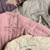 다운 코트 콩스 슬로 즈드 어린이 램스 웰 재킷 가을 겨울 아기 ​​소년 면화 유아 여자 비행복 재킷 아이의 옷