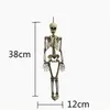 Halloween prop decoração esqueleto tamanho completo crânio mão vida corpo anatomia modelo decoração y201006235d