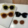 Sunglasses Fashion Vintage Oversized Cat Eye Women For Female Sun Glasses Punk Shades Designer Sexy Lady Eyeglasses