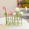 Vasos ins vaso de flor de vidro arranjos estéticos decorações terrário planta hidropônica garrafa decoração de casamento