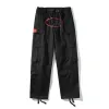 Мужские брюки дизайнерские карго Harajuku повседневные свободные прямые широкие брюки уличная одежда брюки Y2K ретро уличный тренд комбинезоны