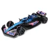 BBURAGO 1 43 10 # Pierre Gasly Alpine Team A523 # 31 Esteban Ocon Alloy Car Die Cast Can Model Konkurs Pojazdy 240118