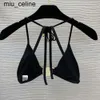 2024 New Black Cel Designer Bikinis Luxus Badeanzug Damen Badeanzüge Tank Bademode Tanga Cover Up Zweiteiler Designer Bikini Frau Badeanzug