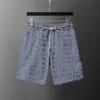 Herren-Designer-Shorts, Baumwolle, entspannt, locker, knielang, kurze Herren-Sommermode, lässige Schnürhose, Strandhose, asiatische Größe M-3XL5