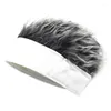 Ball Caps 2024 Baseball Cap With Spiked Hairs Wig Hat Wigs Men Women Casual Concise Sunshade Adjustable Sun Visor