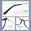 Zenottic Retro Cat Eye Prescription Glasse光学近視眼鏡