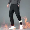 2023 Winter Fleece Hosen Für Männer Lämmer Wolle Warme Hosen Casual Verdicken Homme Kleidung Große Größe Jogger Jogginghose 240125