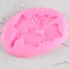 Baking Moulds Sugarcraft Grape Silicone Molds Relief Leaves Cupcake Topper Fondant Cake Decorating Tools Candy Clay Chocolate Gumpaste