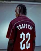 Trapstar Moda Roupas Tees Tsihrts Designer Camisas Monograma Football Jersey Verão Solto 2023 Quick Dry Manga Curta Underlay Camiseta 68s R3YB