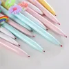 Stylos féeriques à fleurs de dessin animé, stylo à Gel à pression, mignon, recharge d'encre noire de 0.5mm, cadeau pour enfants, fournitures de papeterie scolaires et de bureau