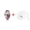 100 ٪ 925 Sterling Silver Butterfly Murano Glass Charms تناسب السحر الأوروبي الأصلي سوار السحر