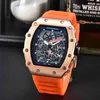 NOWY STYL STYL TRZY IGELE WINE BOLEL Modna Business Men's Watch