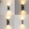 Utomhusvattentät IP65 Vägglampa Modern LED -ljus inomhus Sconce Dekorativ belysning Porch Garden Lights GU10 Lamps2578