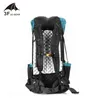 3F UL Gear wodoodporne wędrówki Plecak Lekki pakiet kempingowy Travelineing Plecaking Trekking Rucksacks 4016L 240119