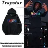 Trapstar Designer Mens Tracksuit Rainbow Redel Haftowane dresy dla mężczyzn i damski garnitur z kapturem sweter z kapturem