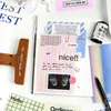 100pcs Happy Memo Material Paper Korean Decoration Scrapbooking Diary Album DIY Collage Tła Pachnerz