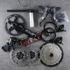 Rowerowe przenośniki LTWOO GRT12 Dysk hydrauliczny Zrace Crank Cassette Łańcuch 1x12 prędkość 12S Grupa żwirowa dla roweru / GRX