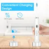 Drolma elektrische tandenborstel met oplaadstation Travel Smart voor wittere tanden Elektrische tandenborstel