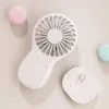Rechargeable Mini Portable Pocket Fan Phone Holder Cool Air Hand Held Travel Cooler Cooling Fan for Office Outdoor Home1288m