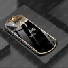 Luxury Glass Mirror Phone Case Designer Phonecase iPhone 14 Pro Max Plus 13 mini 12 11 XR XS 8P 7P Fashion Letters Case Sock Proof